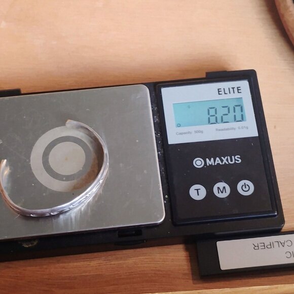 Vtg Signed J Nelson Navajo Child’s Baby Sterling Silver Cuff Bracelet Size 5 - Picture 9 of 9